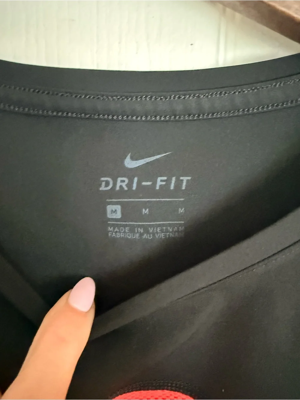 Nike Dry Fit mesh crop top